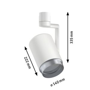 Paulmann PAULMANN 230V-railsysteem lamp URail E27 Wit