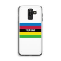 WK Wielrennen: Samsung Galaxy J8 (2018) Transparant Hoesje