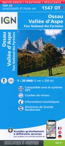 Wandelkaart - Topografische kaart 1547OTR Ossau - Vallée d'Aspe | IGN