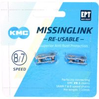 KMC Sluitschakel MissingLink 7/8R EPT zilver 7.10mm 7/8v(2) - thumbnail