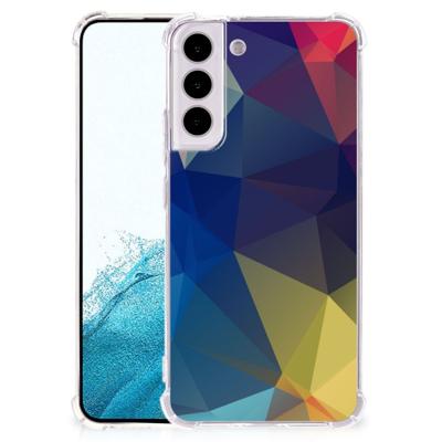 Samsung Galaxy S22 Plus Shockproof Case Polygon Dark Samsung Galaxy S22 Plus Shockproof Case Polygon Dark
