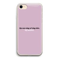 gij beslist: iPhone 7 Transparant Hoesje