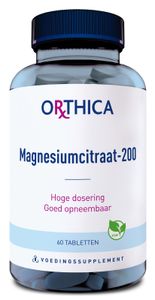 Orthica Magnesiumcitraat-200 Tabletten