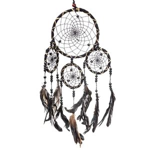 Dromenvanger Zwart met Veren (15 x 40 cm)