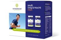 Vitakruid Multi dag & nacht man 2 x 30 tabletten