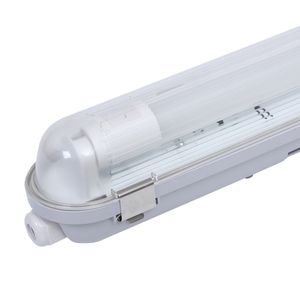 LED TL Armatuur 60 cm IP65 T8 4000K 9W 990lm 110lm/W incl. flikkervrije LED buis Koppelbaar