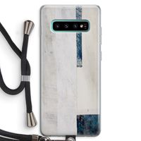 Meet you there: Samsung Galaxy S10 Plus Transparant Hoesje met koord