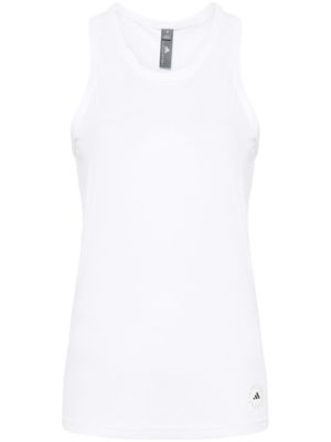 adidas by Stella McCartney débardeur en maille fine nervurée - Blanc