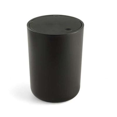 Badkamerprullenbak - TODAY - UTILITY - 8,5 L - Ø 21 xx H 29 cm - Polypropyleen - Zwart