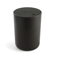 Badkamerprullenbak - TODAY - UTILITY - 8,5 L - Ø 21 xx H 29 cm - Polypropyleen - Zwart