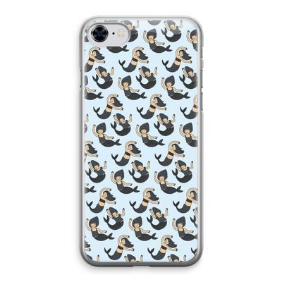 Zeemeermin: iPhone 8 Transparant Hoesje