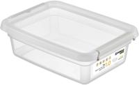 DONAU Home opbergdoos, 1 liter, transparant DONAU Home opbergdoos, 1 liter, transparant
