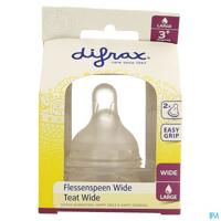Difrax Flessenspeen Natural Wide Large 678