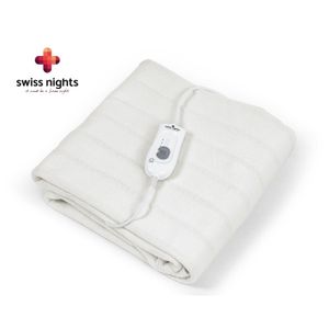 Swiss Nights Elektrische Deken 2-Persoons 90W White