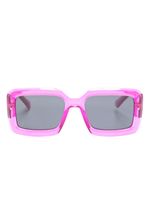 Chiara Ferragni lunettes de soleil à monture carrée - Rose