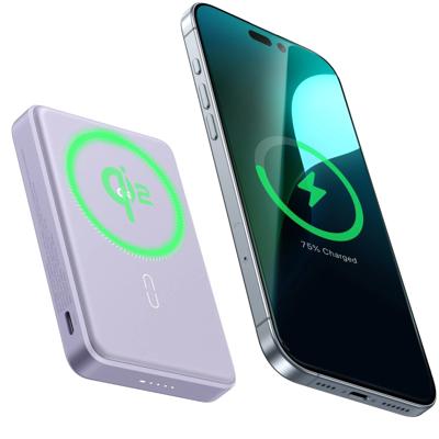 Qi2 MagSlim Power Bank (10K) - Lavender