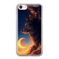 Night Guardian: iPhone 8 Transparant Hoesje