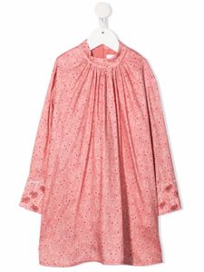 Chloé Kids robe à motif cachemire - Rose