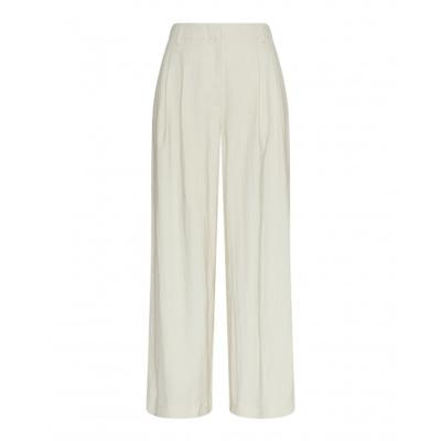 MSCH - Beige | Dames | Broek | Beige | S | regular | Kamst mode