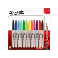 Set Viltstiften Sharpie 2065404 Multicolour 1 mm 12 Onderdelen