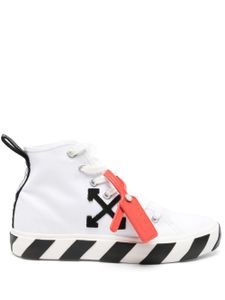 Off-White baskets Vulcanized en toile - Blanc