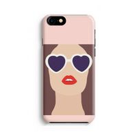 Red lips: iPhone 8 Volledig Geprint Hoesje