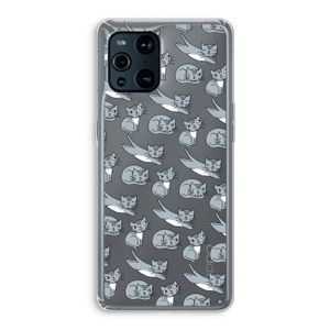 Poezen: Oppo Find X3 Transparant Hoesje