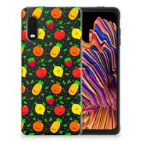 Samsung Xcover Pro Siliconen Case Fruits