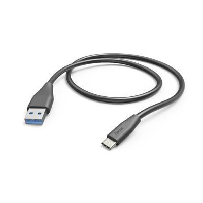 Hama Charging Cable USB-A - USB-C 1.5 m Oplader Zwart