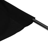 Falcon eyes achtergronddoek bcp-02 2x3 m zwart