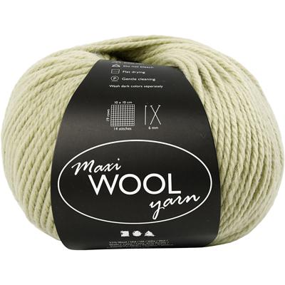 Creativ Company Wolgaren, l: 125 m, lichtgroen, 100 gr/ 1 bol