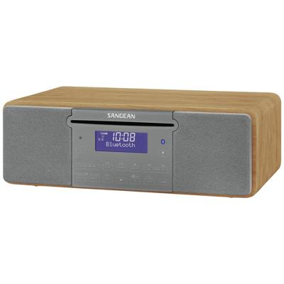 Sangean DDR-47 BT Radio DAB+, VHF (FM) AUX, CD, SD, USB Hout