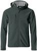 Clique 020912 Basic Hoody Softshell - Pistol - XS