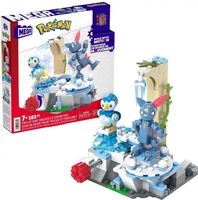 Mega Construx Pokemon - Pokemon Piplup and Sneasel's Snow Day