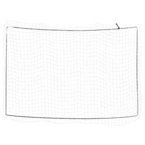 VidaXL Aanhangwagennet elastisch touw 3,5x2,5 m polypropeen wit