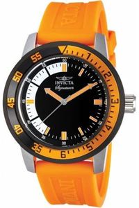 Invicta horlogeband 7466.01 Rubber Oranje