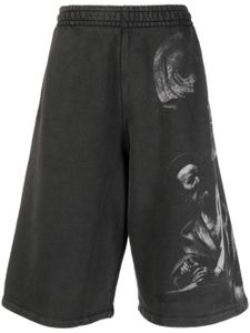 Off-White short à imprimé Saint Matthew - Noir