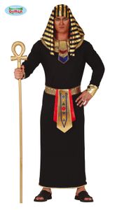 Egyptische Farao Kostuum Man Zwart