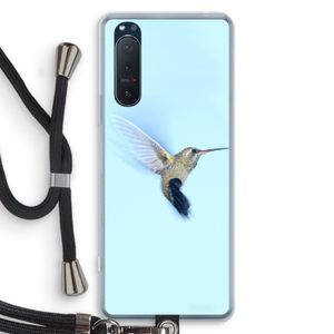 Kolibri: Sony Xperia 5 II Transparant Hoesje met koord