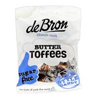 De Bron Buttertoffee suikervrij 70 Gram