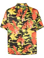 Phipps chemise oversize à fleurs - Noir
