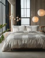 RoyalTextile - Dune Dekbedovertrek - Grijs - 200 x 220