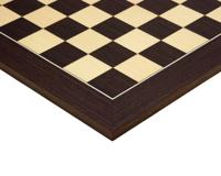 45 cm Wengé en Esdoorn Deluxe Schaakbord