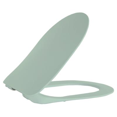 Creavit Wc-Zitting - duroplast - softclose - quick release - Inox Scharnieren - Groen KC0903.01.2000E