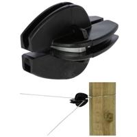 AKO hoek afspanisolator met metalen inleg zakje 10 st