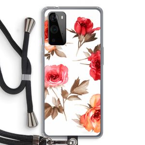 Roosjes: OnePlus 9 Pro Transparant Hoesje met koord