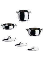 Alessi casseroles Mami en acier inoxydable (lot de 6) - Argent