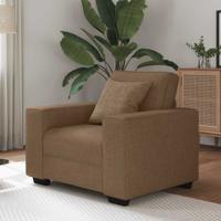 Sofastoel Bruin 60 cm Stof
