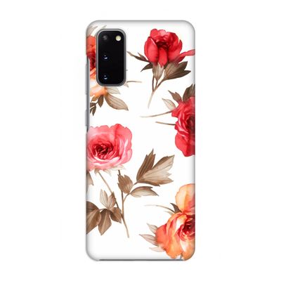 Roosjes: Volledig geprint Samsung Galaxy S20 Hoesje