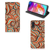 Samsung Galaxy A70 | Bookcase | Retro